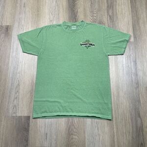 Crazy Shirts Good Ol' Dad Shirt Mens Medium Green Graphic Tee Money Dyed Funny